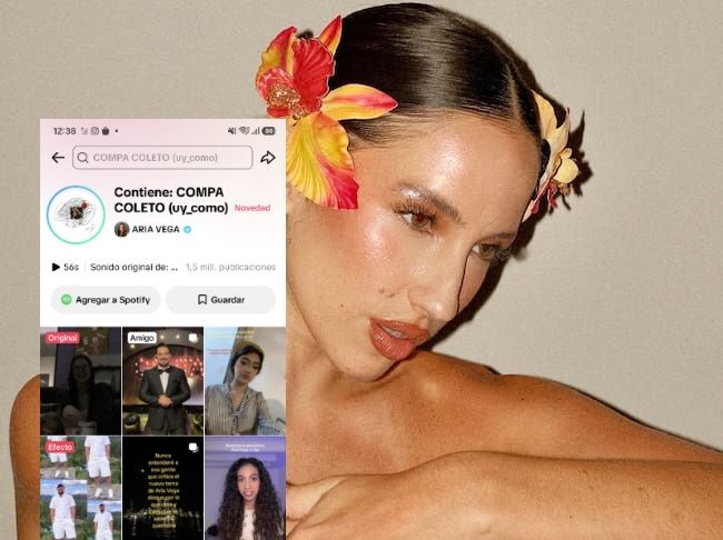 Aria Vega conquista TikTok con “COMPA COLETO”, una de las canciones más virales del momento
