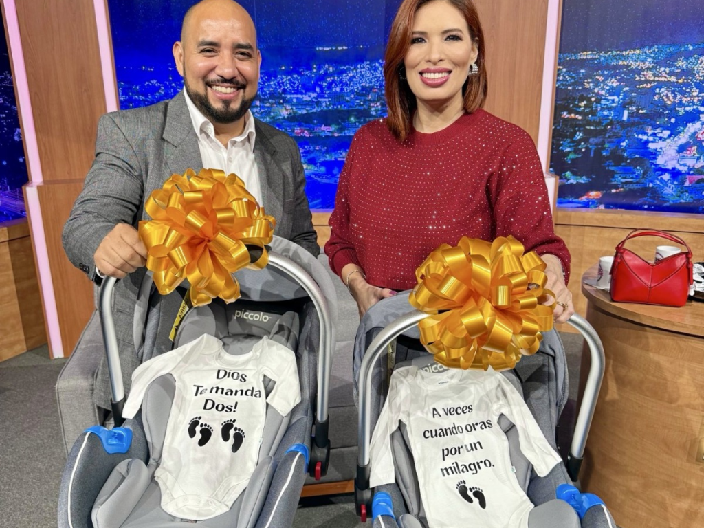 ¡Erika Urtecho y Daniel Esponda reciben a sus gemelos Dante y Aitana!
