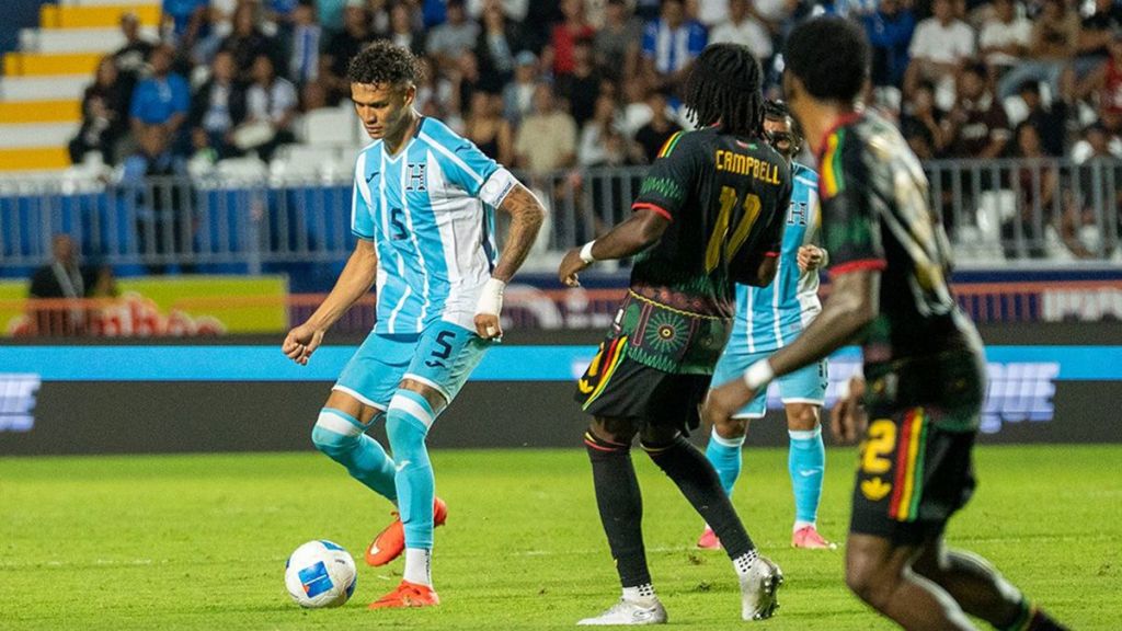 Honduras empata 1-1 ante Jamaica y queda fuera de los cuartos de final de la Nations League
